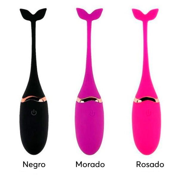 huevo vibrador sirena a control remoto