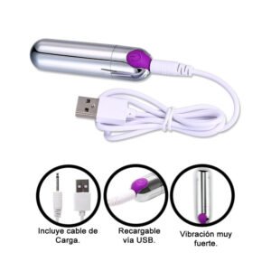 Bala Vibradora USB Recargable