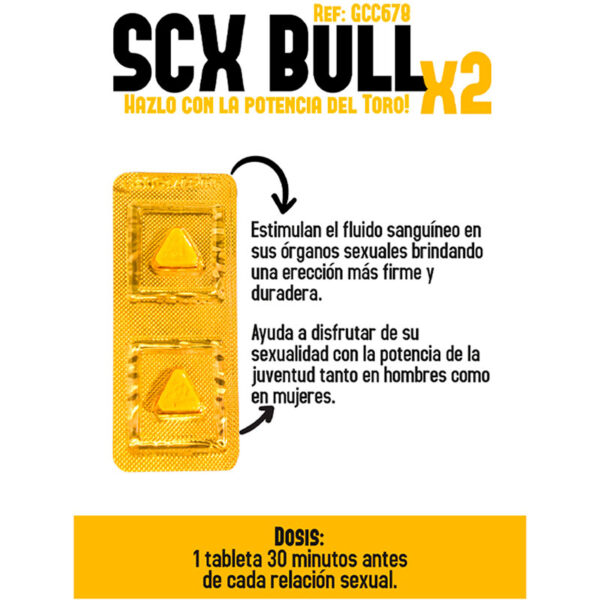 sex bull potenciador en pasta x2