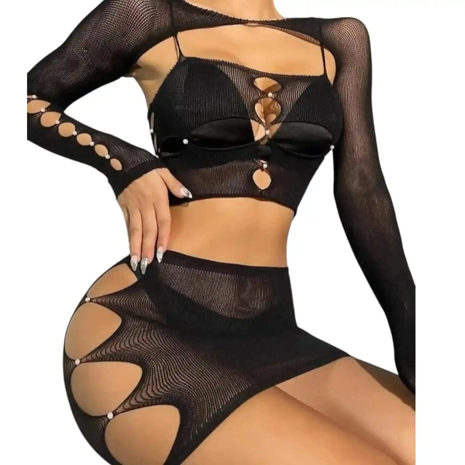 Malla dos Piezas QH123