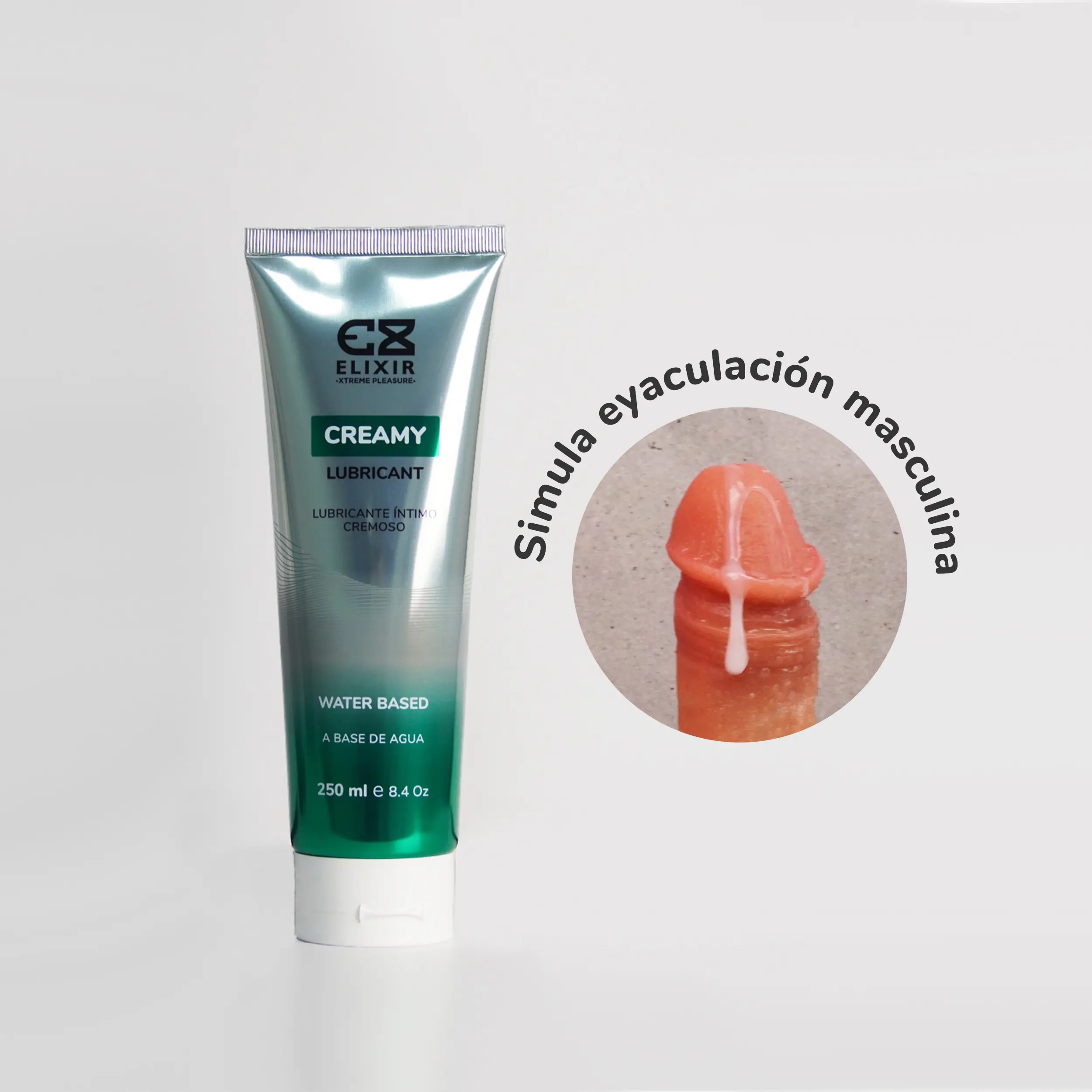 Lubricante Blanco Cremoso Elixir 250ml